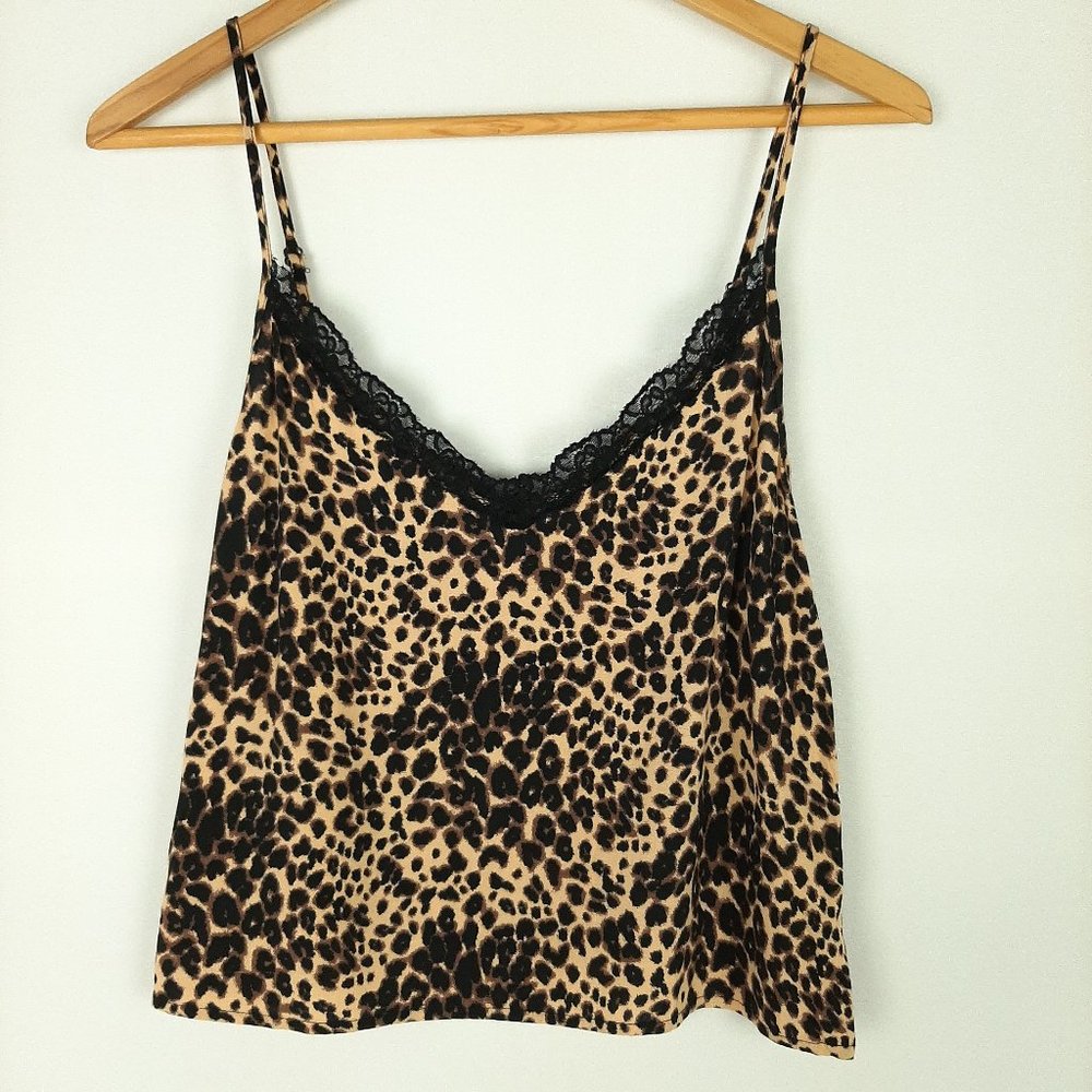 Forever 21 Leopard Print Cami Tank Top